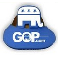 Foam GOP Elephant Pop-Up Visor